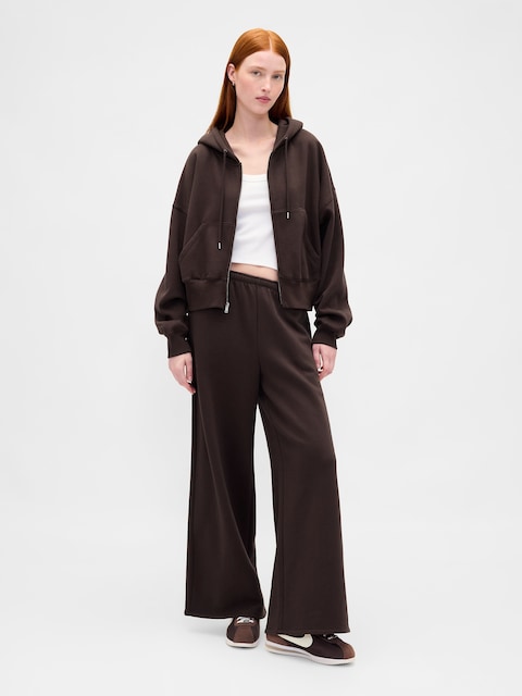 VintageSoft Baggy Wide-Leg Sweatpants