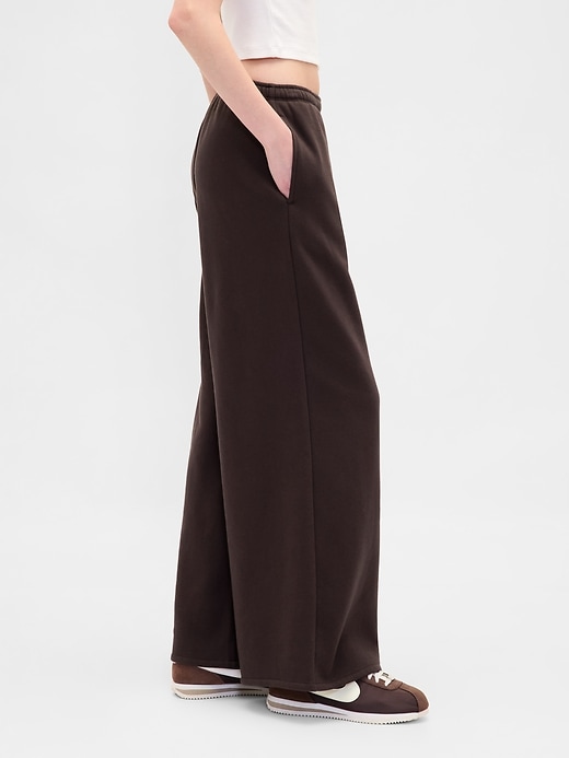 Image number 3 showing, VintageSoft Baggy Wide-Leg Sweatpants