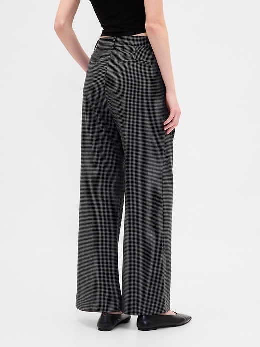 Image number 4 showing, 365 High Rise Brushed Twill Pleated Trousers