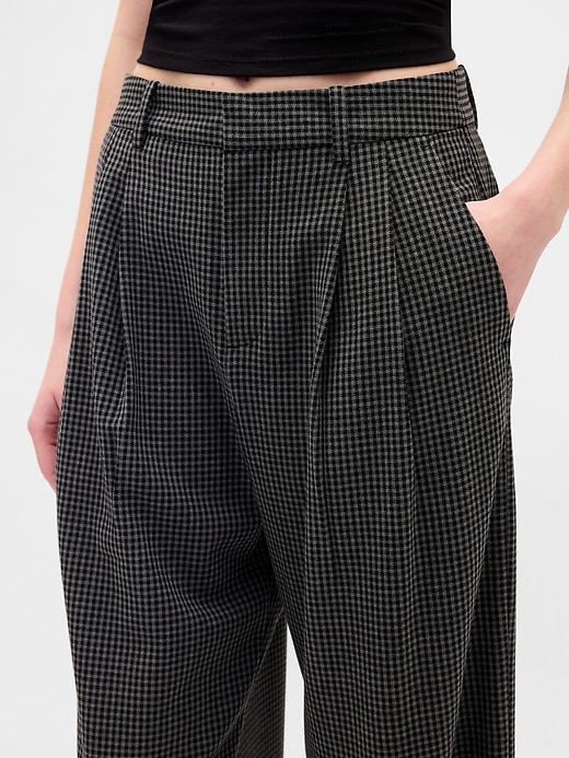 Image number 8 showing, 365 High Rise Brushed Twill Pleated Trousers