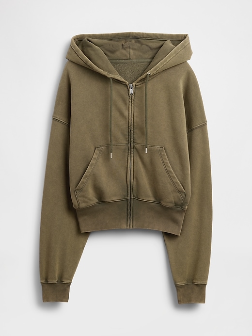 Image number 5 showing, VintageSoft Wedge Zip Hoodie