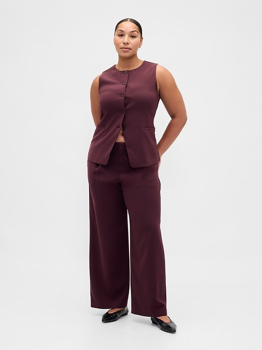 Image number 5 showing, 365 Low Rise Pleated Wide-Leg Trousers