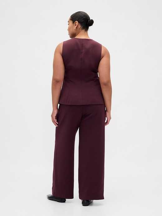 Image number 6 showing, 365 Low Rise Pleated Wide-Leg Trousers