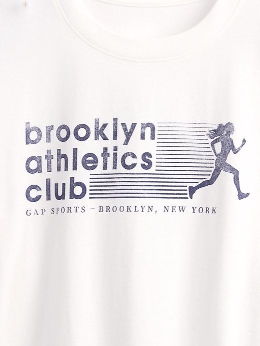 Image number 4 showing, Brooklyn Athletics Club Relaxed Graphic T-Shirt