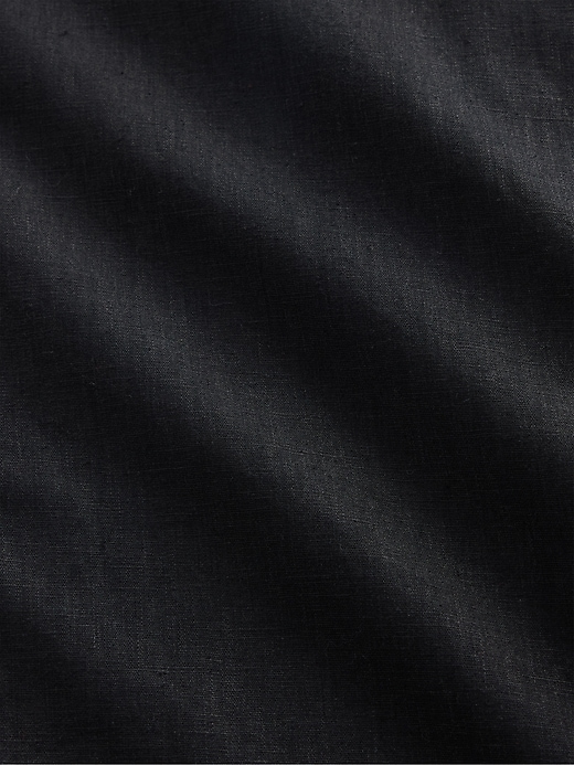 Image number 4 showing, Linen-Blend Midi Shirtdress
