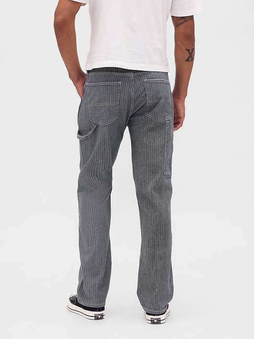 Image number 4 showing, Relaxed Straight Carpenter Jeans