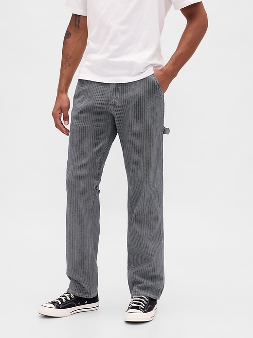 Image number 2 showing, Relaxed Straight Carpenter Jeans