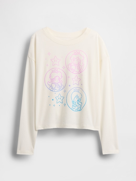 Image number 2 showing, Kids Super Mario Oversized Graphic T-Shirt