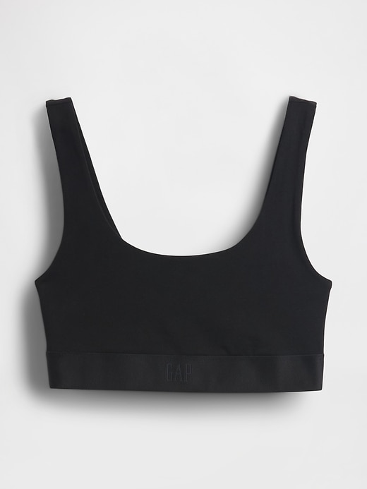 Image number 5 showing, Organic Stretch Cotton Gap Logo Bralette
