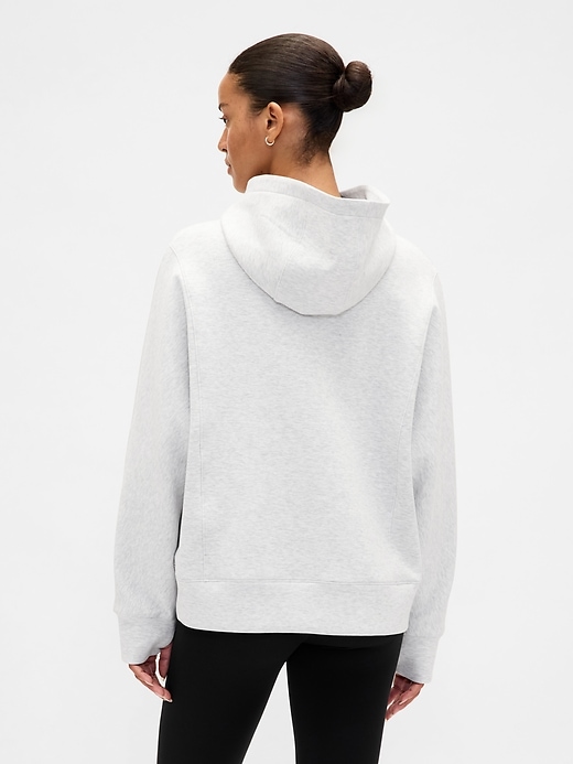 Image number 3 showing, GapFit Oversized Quarter-Zip Hoodie