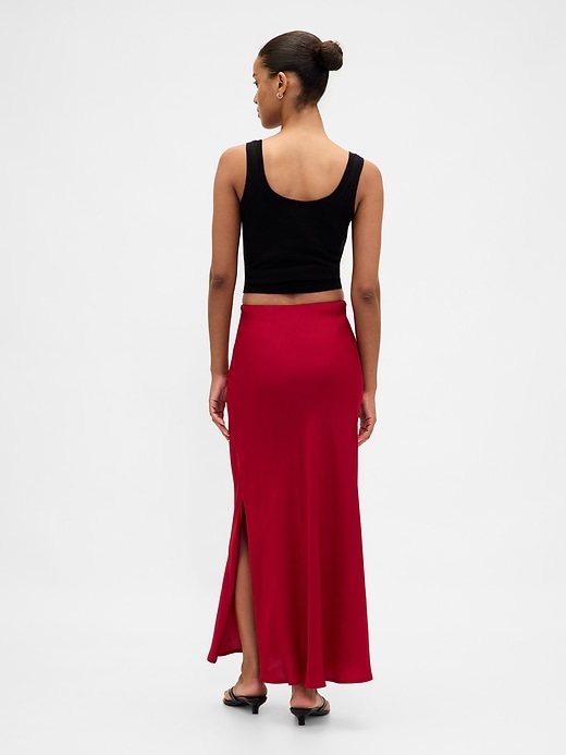 Image number 2 showing, Maxi Slip Skirt