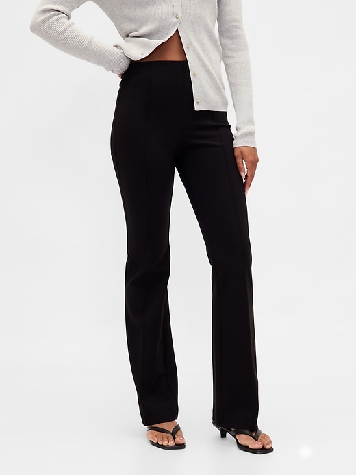Image number 2 showing, High Rise Double Knit Boot Pants