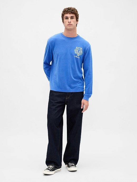 Image number 2 showing, Keith Haring Relaxed Graphic T-Shirt