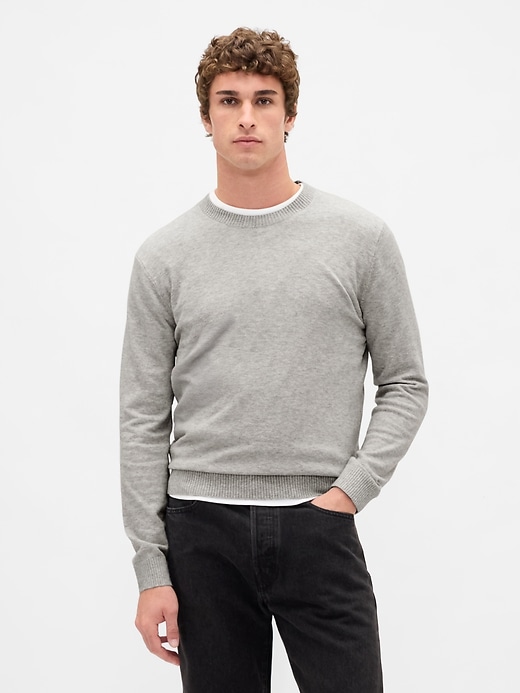 Image number 1 showing, CashSoft Crew Sweater