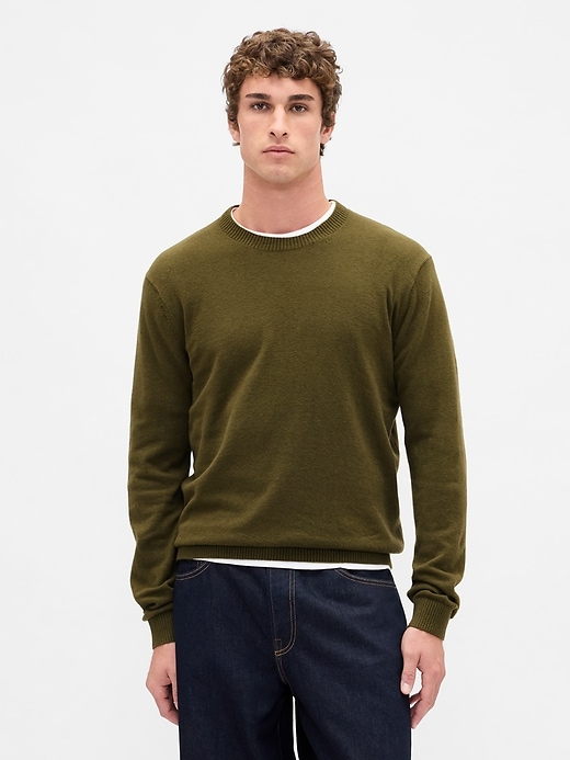 Image number 1 showing, CashSoft Crew Sweater