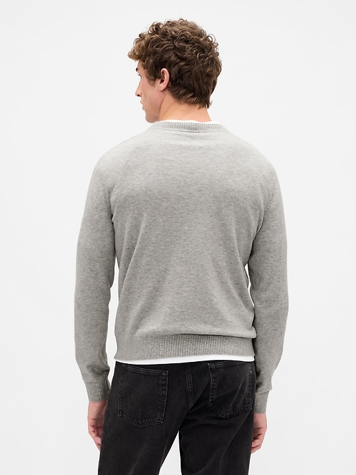 Image number 3 showing, CashSoft Crew Sweater