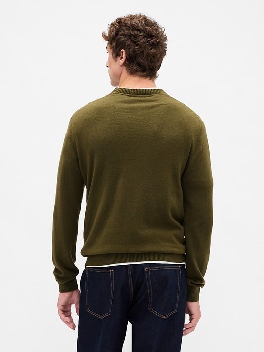 Image number 3 showing, CashSoft Crew Sweater