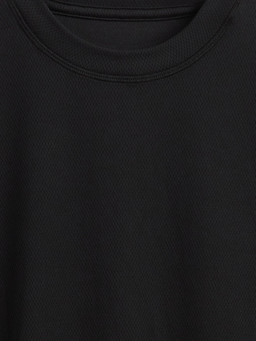 Image number 5 showing, Kids GapFit Tech Recycled Mesh T-Shirt