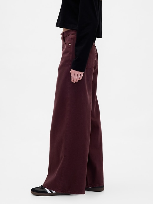 Image number 3 showing, Mid Rise UltraSoft Baggy Jeans