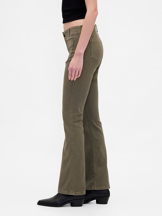 Image number 3 showing, Low Rise Twill Long & Lean Pants