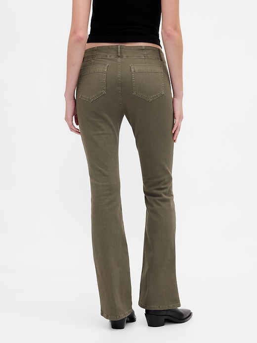 Image number 4 showing, Low Rise Twill Long & Lean Pants