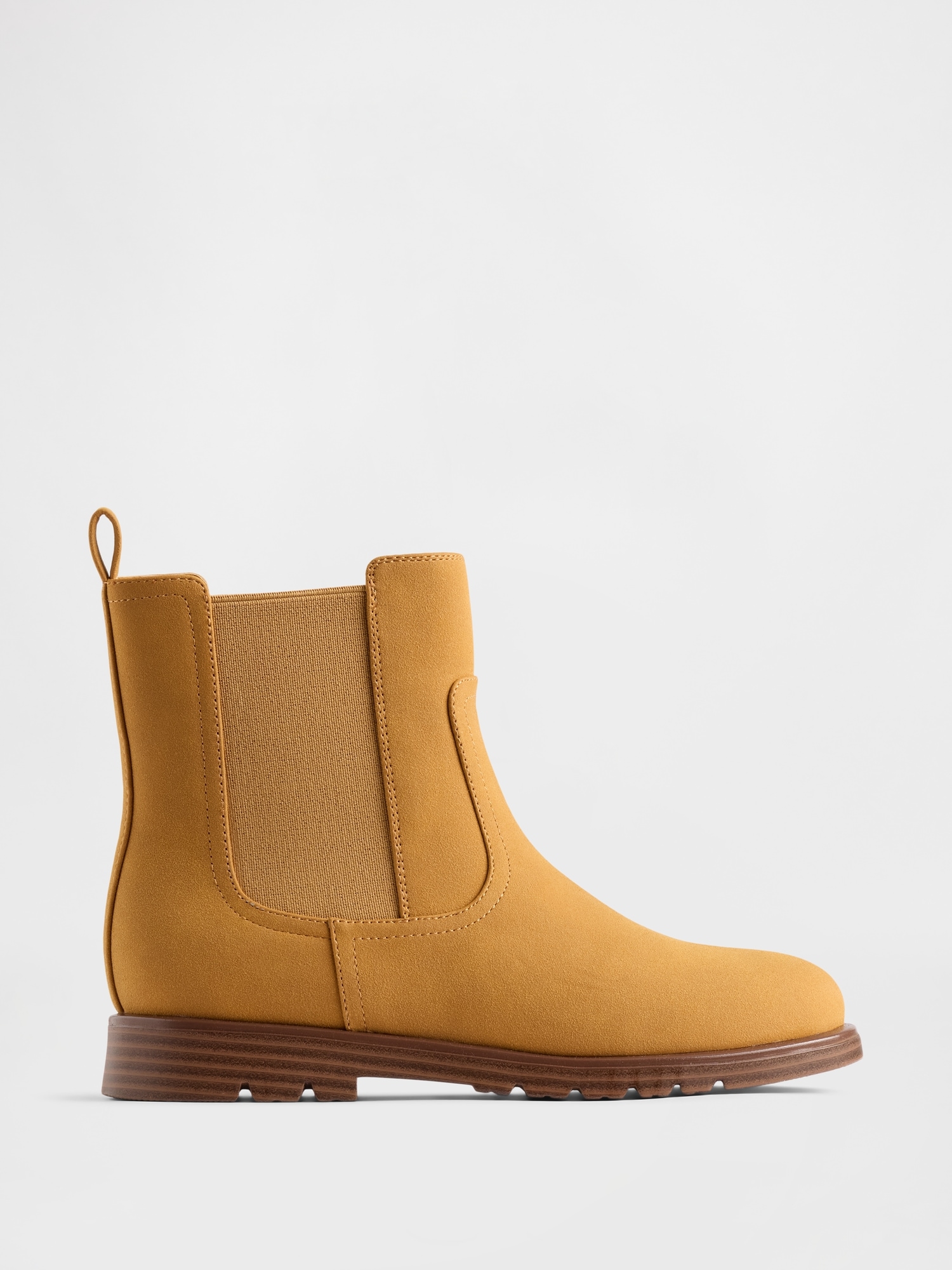 Kids Vegan Leather Chelsea Boot