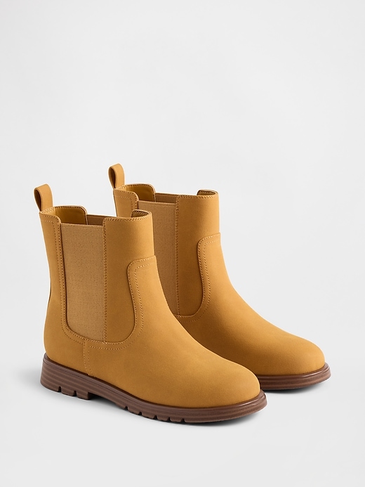 Image number 2 showing, Kids Vegan Leather Chelsea Boot