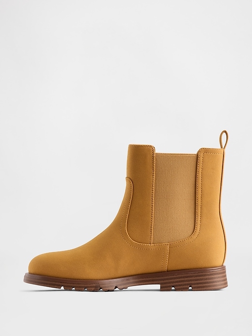 Image number 5 showing, Kids Vegan Leather Chelsea Boot