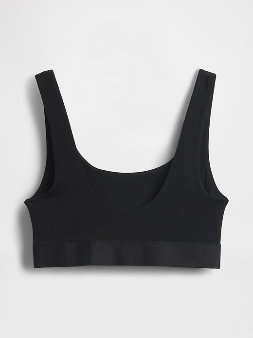 Image number 6 showing, Organic Stretch Cotton Gap Logo Bralette