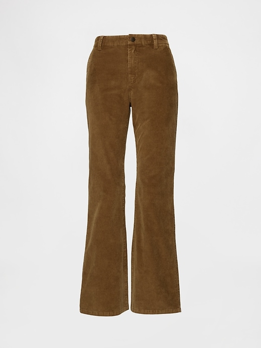 Image number 5 showing, Mid Rise Corduroy Flare Pants