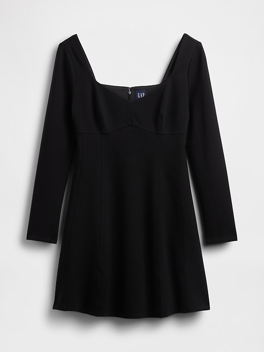 Image number 5 showing, Double Knit Sweetheart Corset Mini Dress