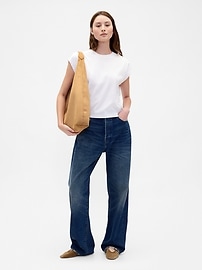 Image number 3 showing, Vegan Suede Slouchy Tote Bag