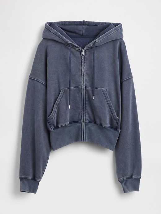 Image number 5 showing, VintageSoft Wedge Zip Hoodie