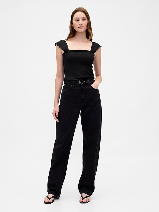 Image number 2 showing, Modern Rib Flutter Tank Top