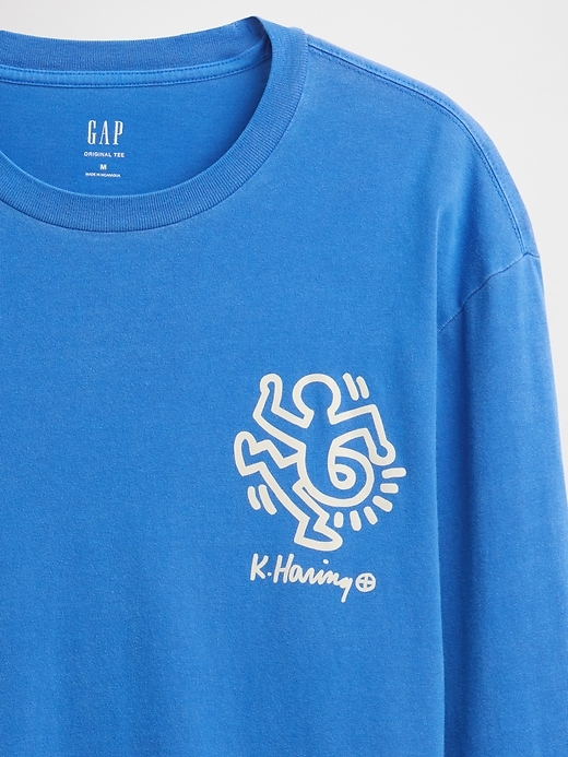 Image number 4 showing, Keith Haring Relaxed Graphic T-Shirt
