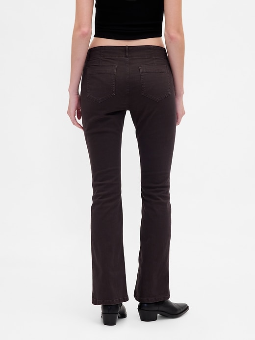 Image number 4 showing, Low Rise Twill Long & Lean Pants