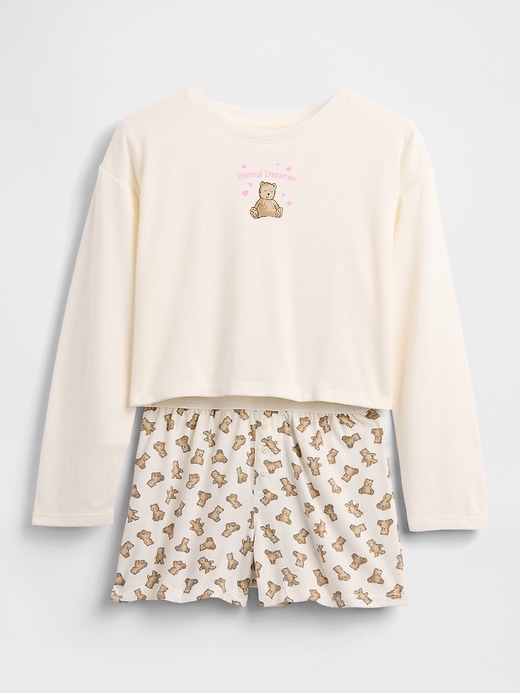 Image number 4 showing, Kids Recycled PJ Short Set