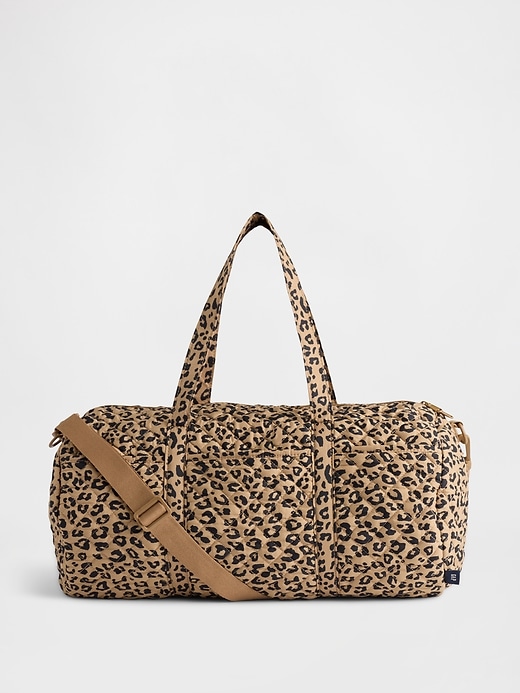 Image number 1 showing, Kids Quilted Weekender Bag