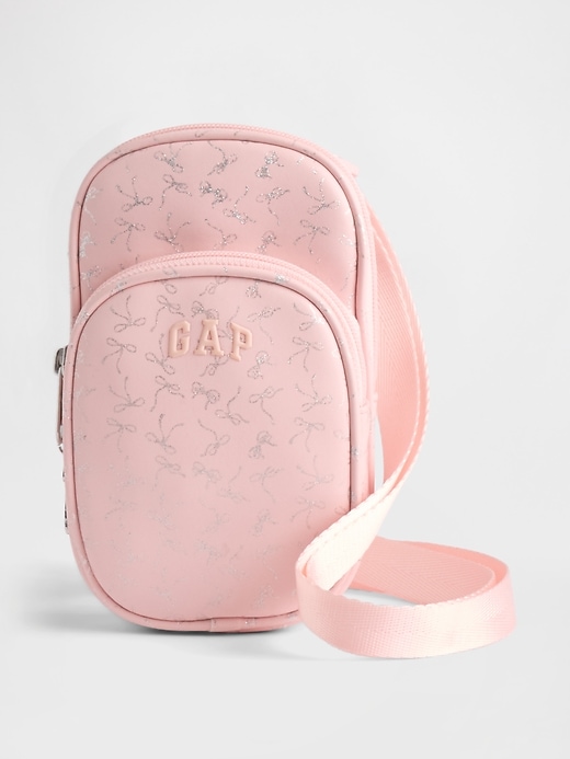 Image number 1 showing, Kids Bow Logo Crossbody Bag