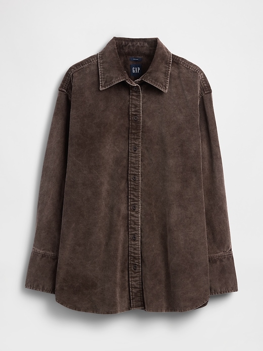 Image number 6 showing, Corduroy Big Shirt