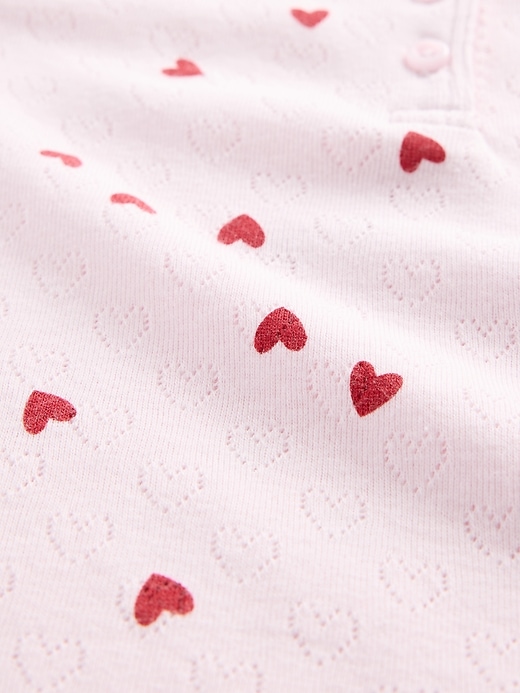 Image number 3 showing, Baby & Toddler Pointelle Henley Top