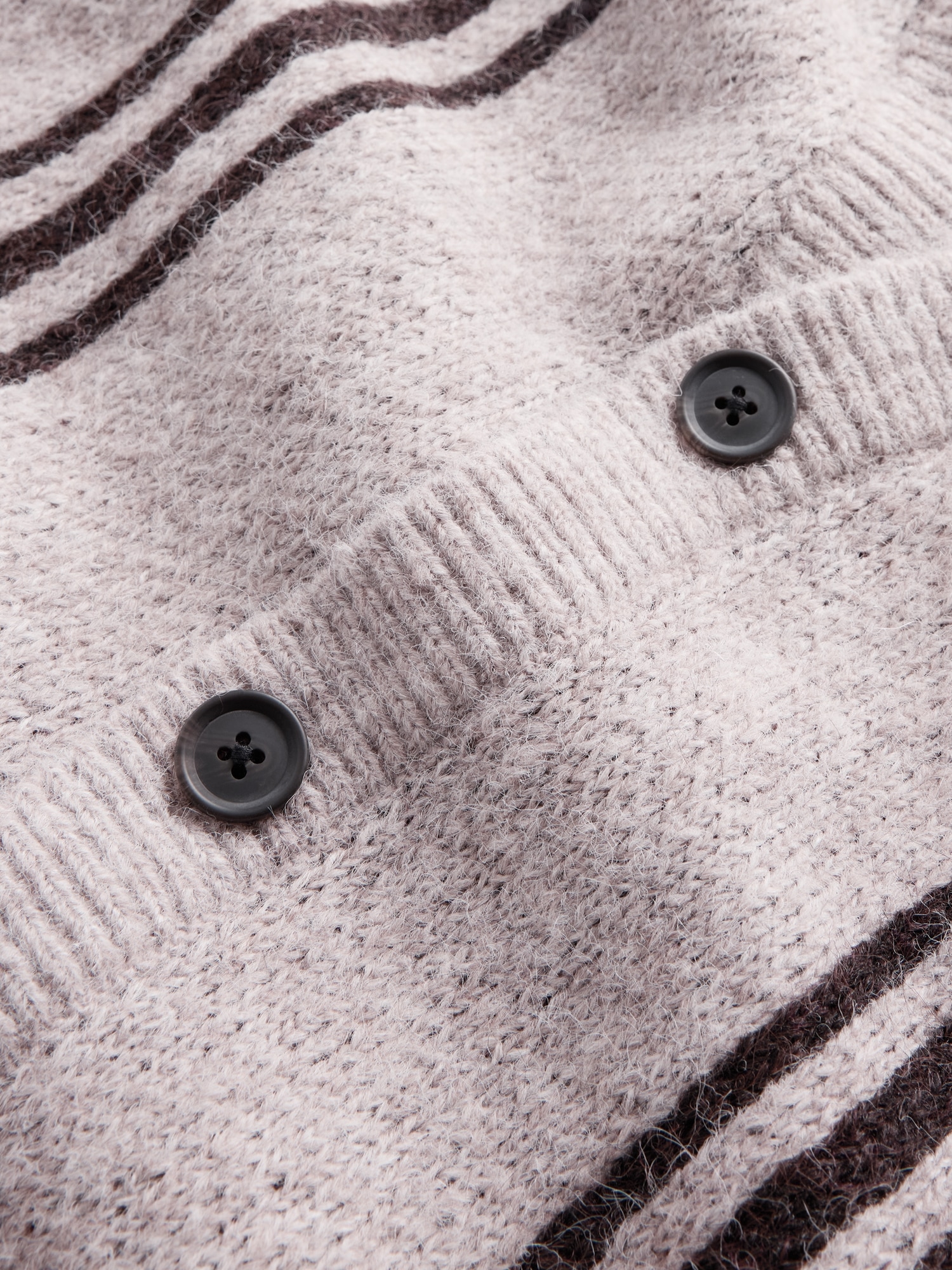 Fuzzy Relaxed Crop Cardigan Sweater