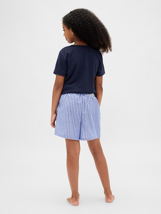 Image number 2 showing, Kids Recycled Flannel PJ Boxer Shorts