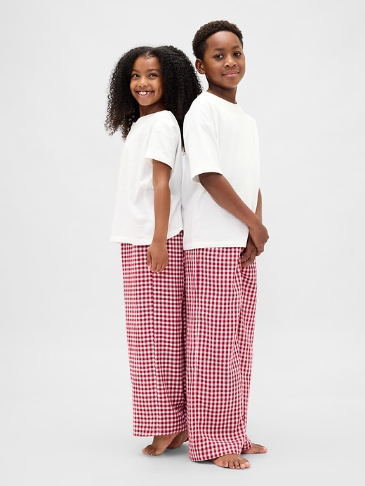 Image number 1 showing, Kids Recycled Flannel PJ Pants