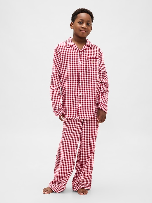Image number 3 showing, Kids Recycled Flannel PJ Set