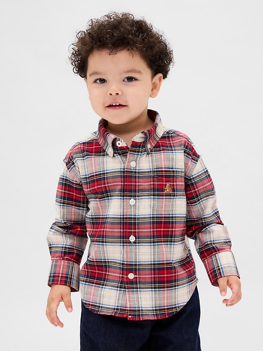 Image number 1 showing, Baby & Toddler Oxford Big Shirt