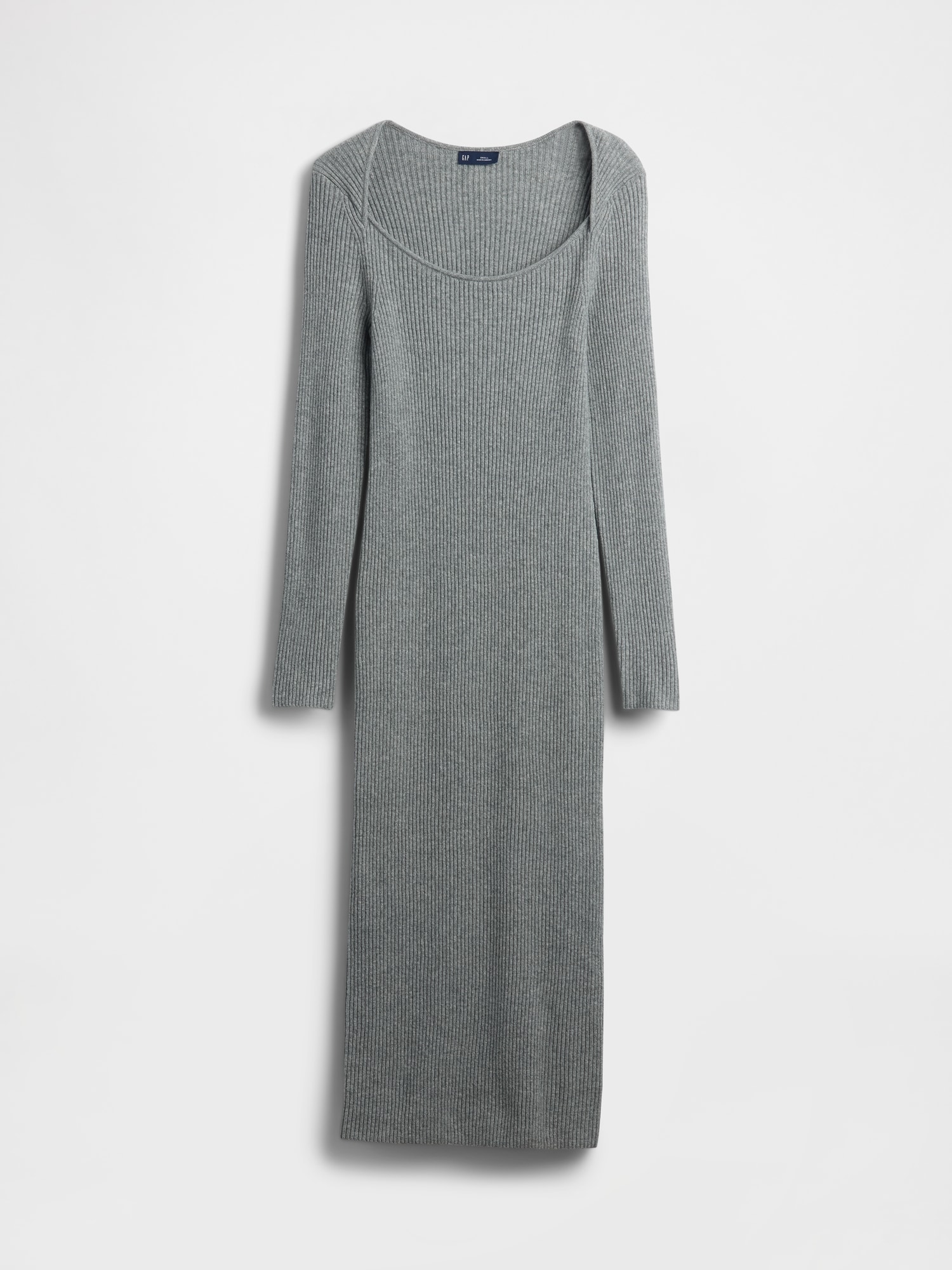 CashSoft Rib Midi Sweater Dress