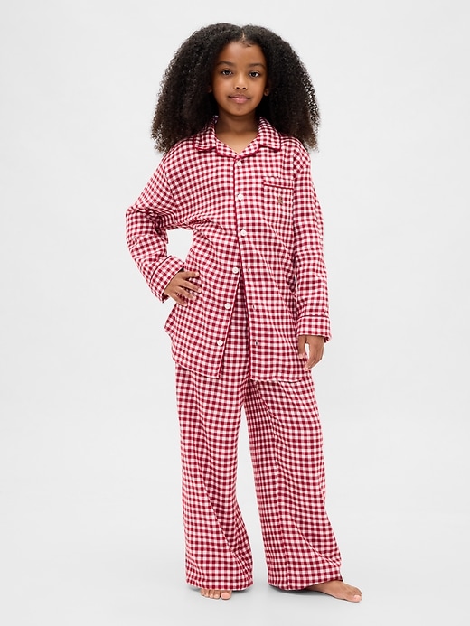 Image number 4 showing, Kids Recycled Flannel PJ Set