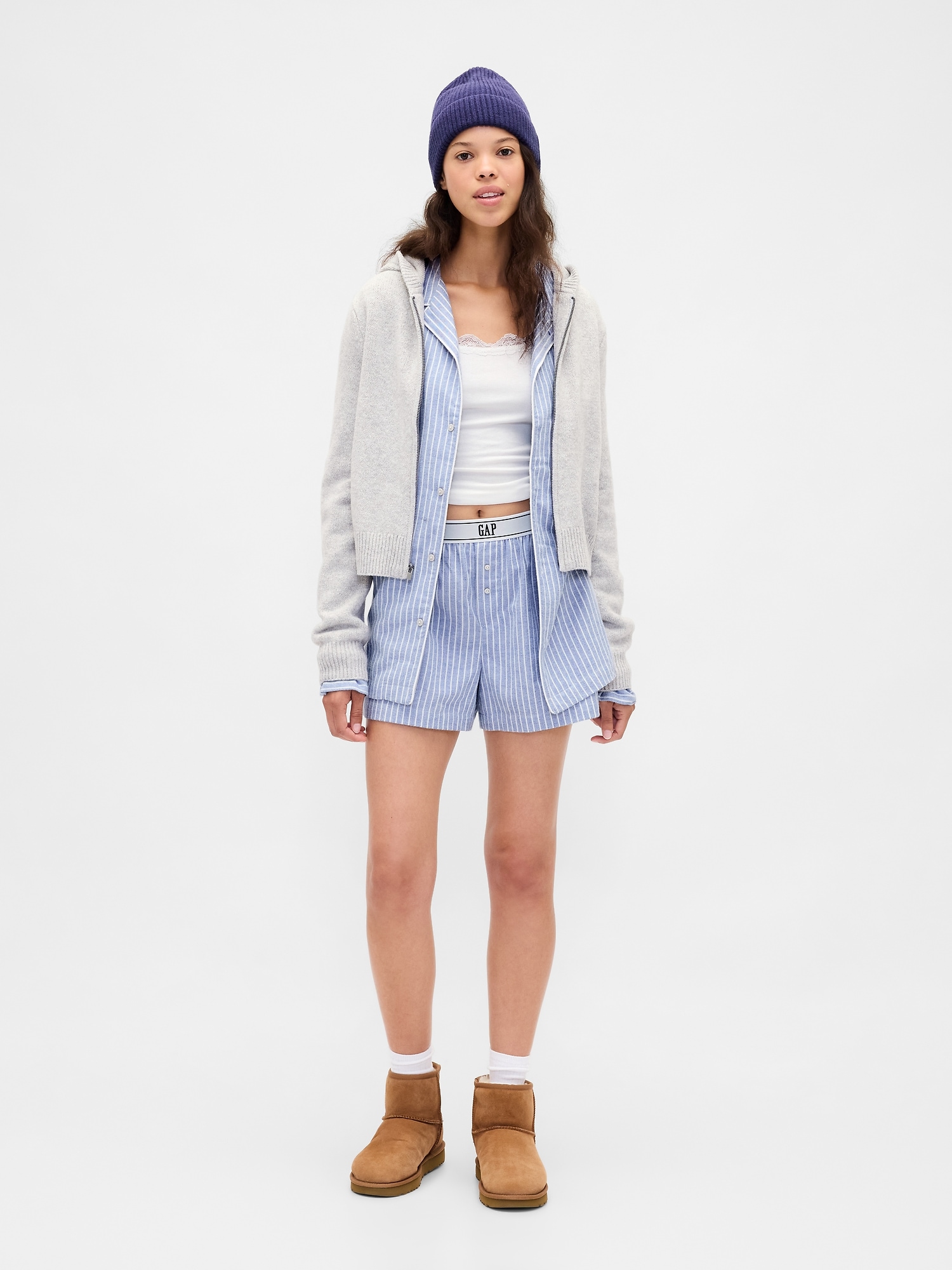 Chemise de pyjama en flanelle ultra-douce pour Adulte