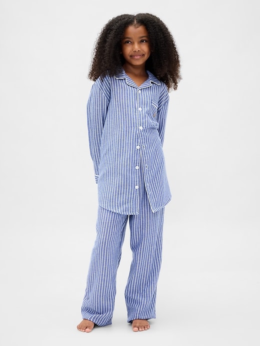 Image number 4 showing, Kids Recycled Flannel PJ Set